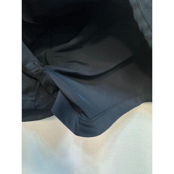 Brooks Womens Athletic Running Skirt With Built-In Shorts Sz XL Black Activewear - Picture 8 of 8